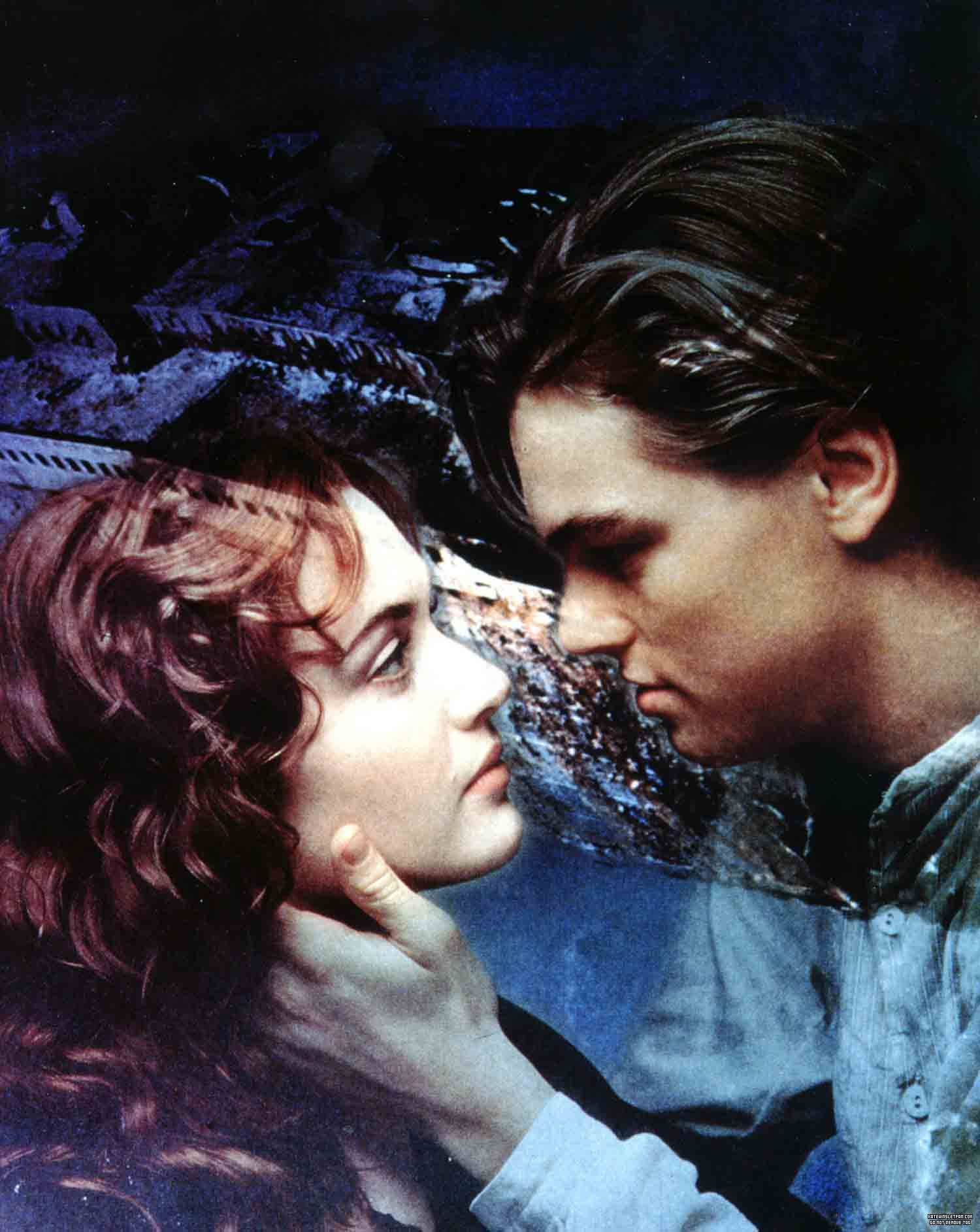 Romantiske Par Titanic Wallpaper