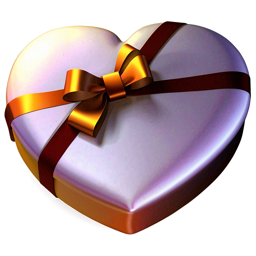 Romantic Heart Gift Png A PNG