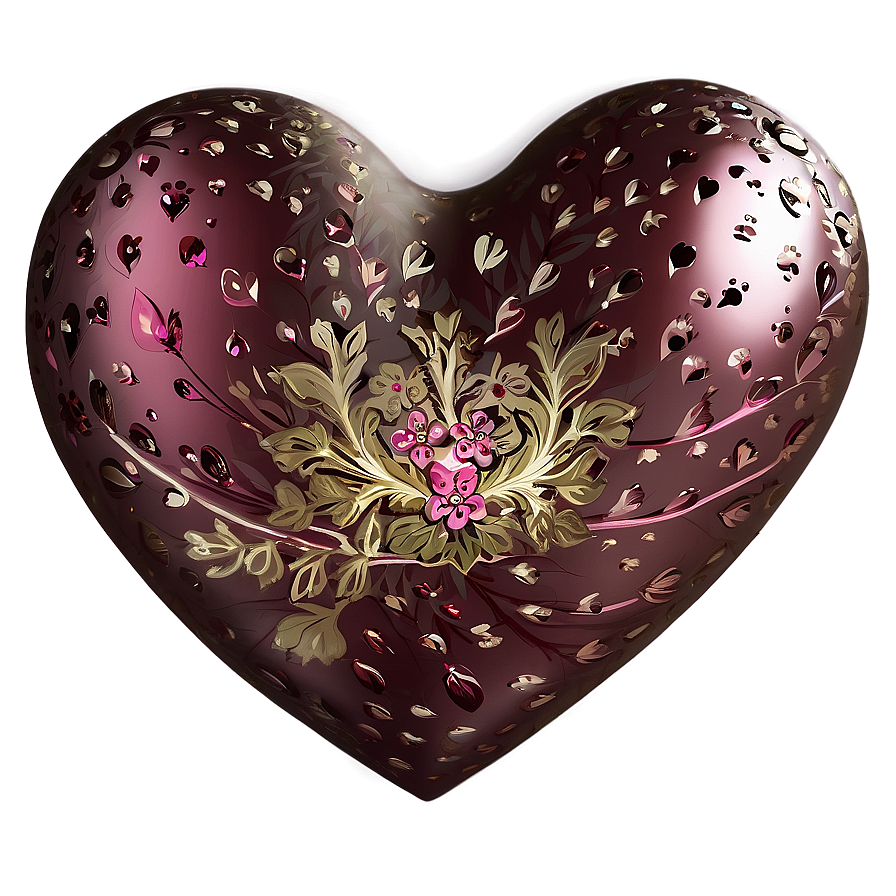 Romantic Heart Png 05232024 PNG
