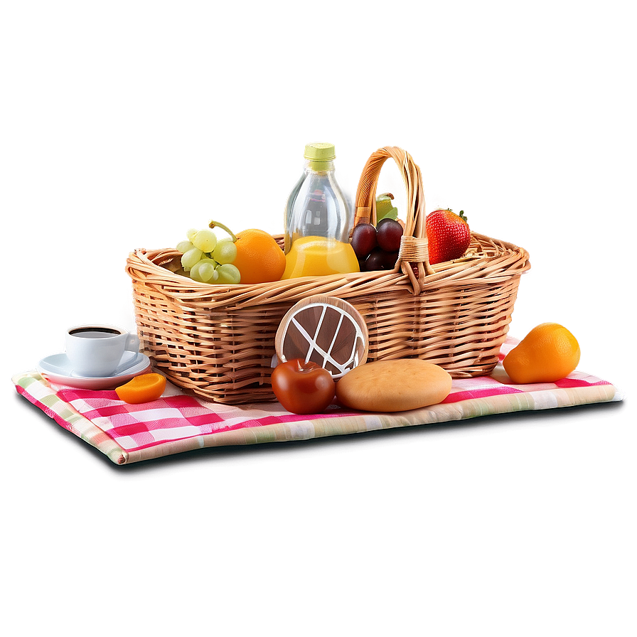 Romantic Picnic Basket Png 49 PNG