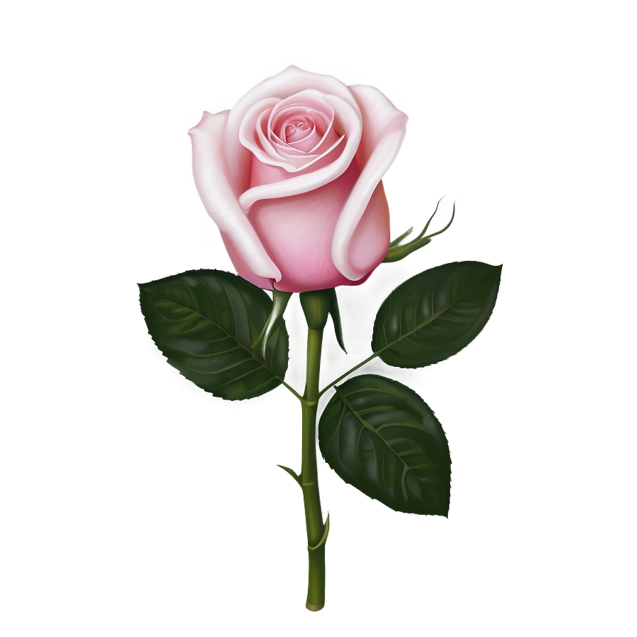 Download Romantic Pink Rose Png Qhj38 | Wallpapers.com