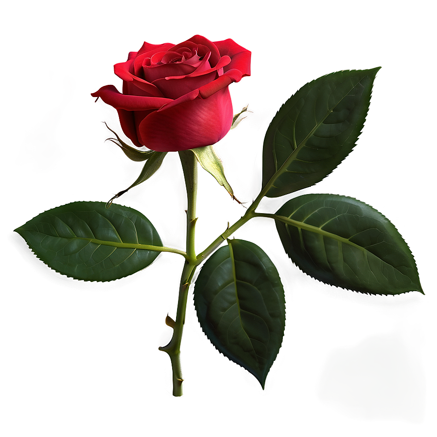 Romantic Red Rose Png 42 PNG