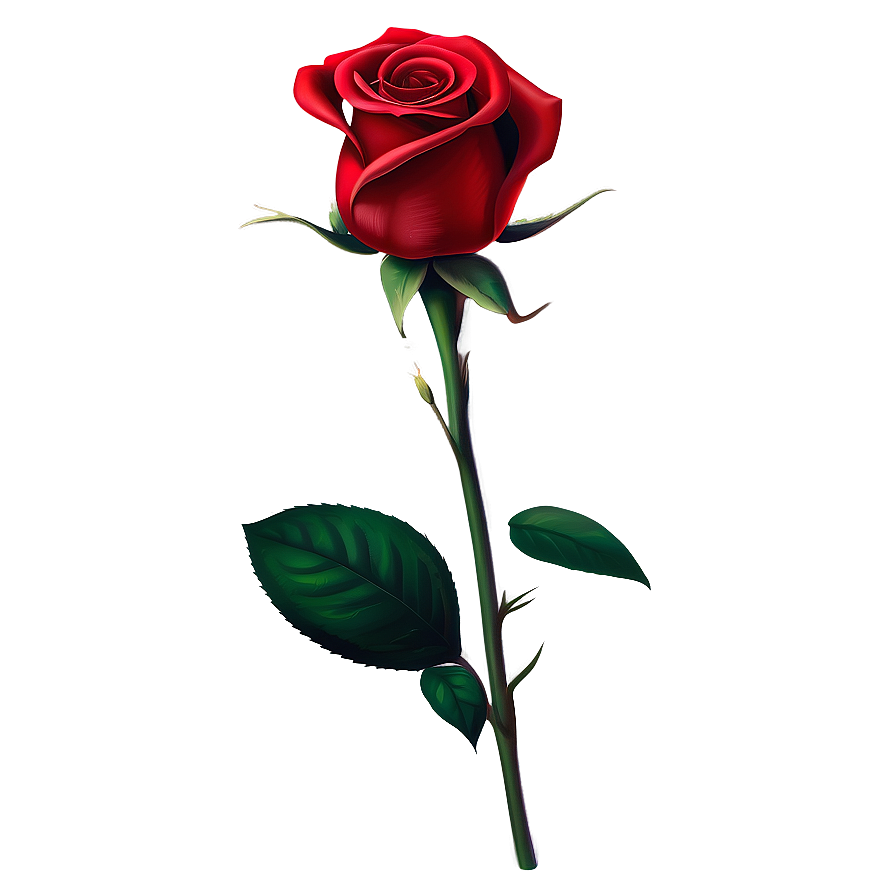 Romantic Red Rose Png Phm17 PNG
