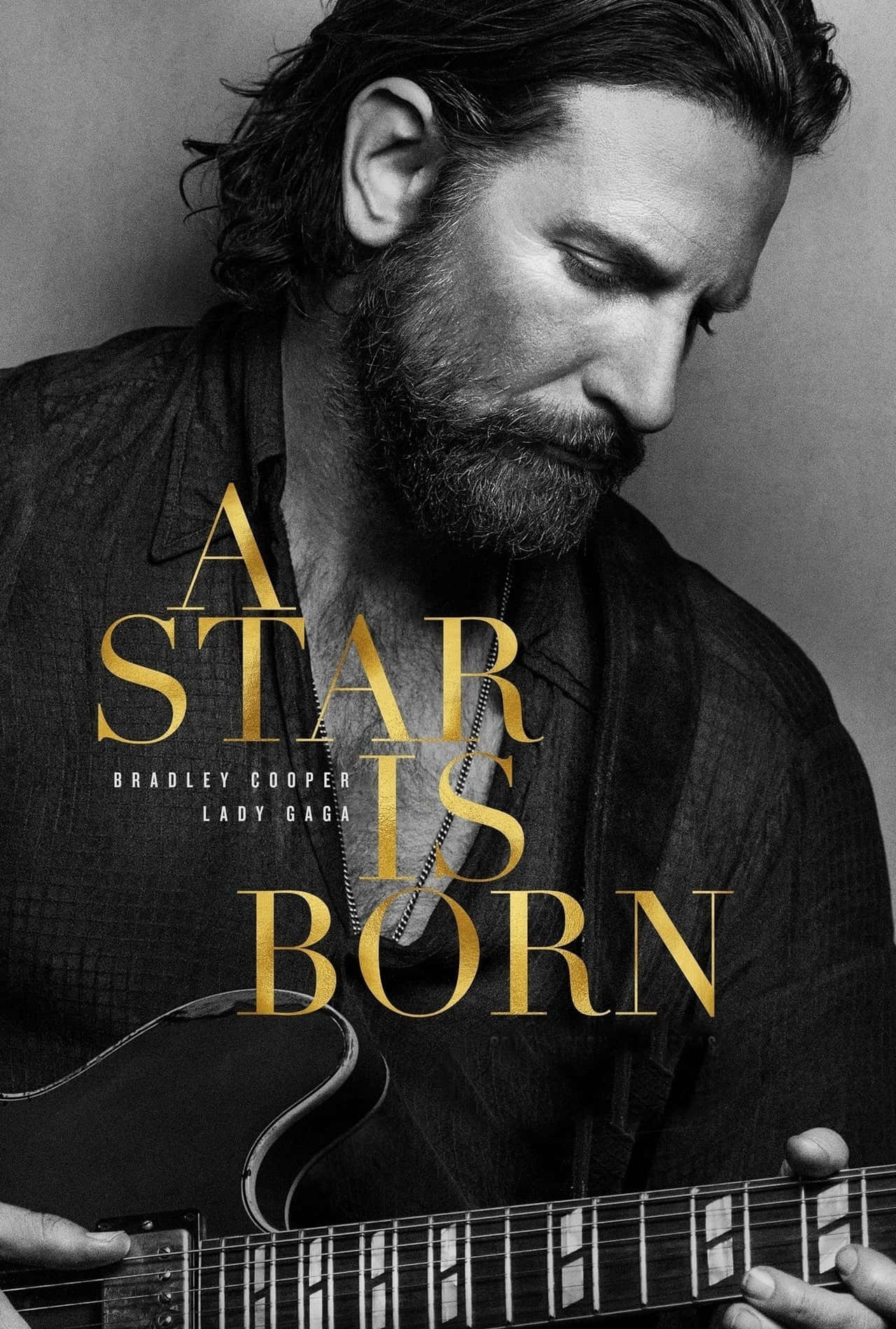 Romantic Still Of Bradley Cooper And Lady Gaga In A Star Is Born Wallpaper