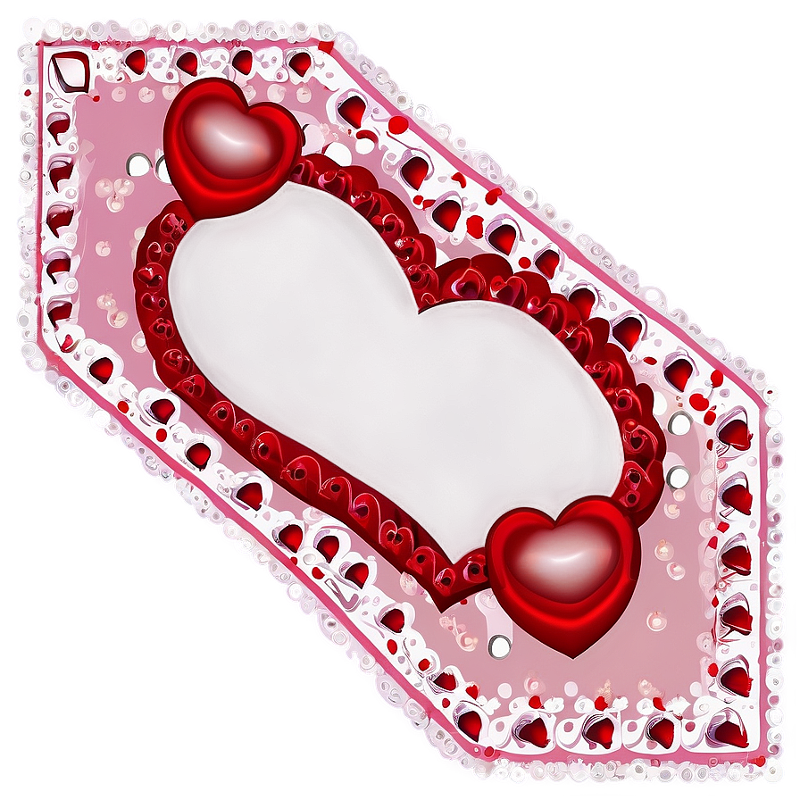 Romantic Valentine Card Png 77 PNG