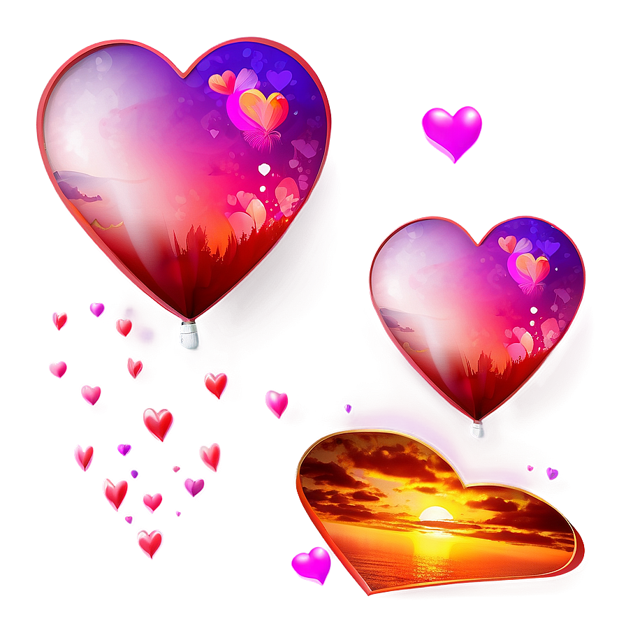 Romantic Valentine's Day Sunset Png 38 PNG