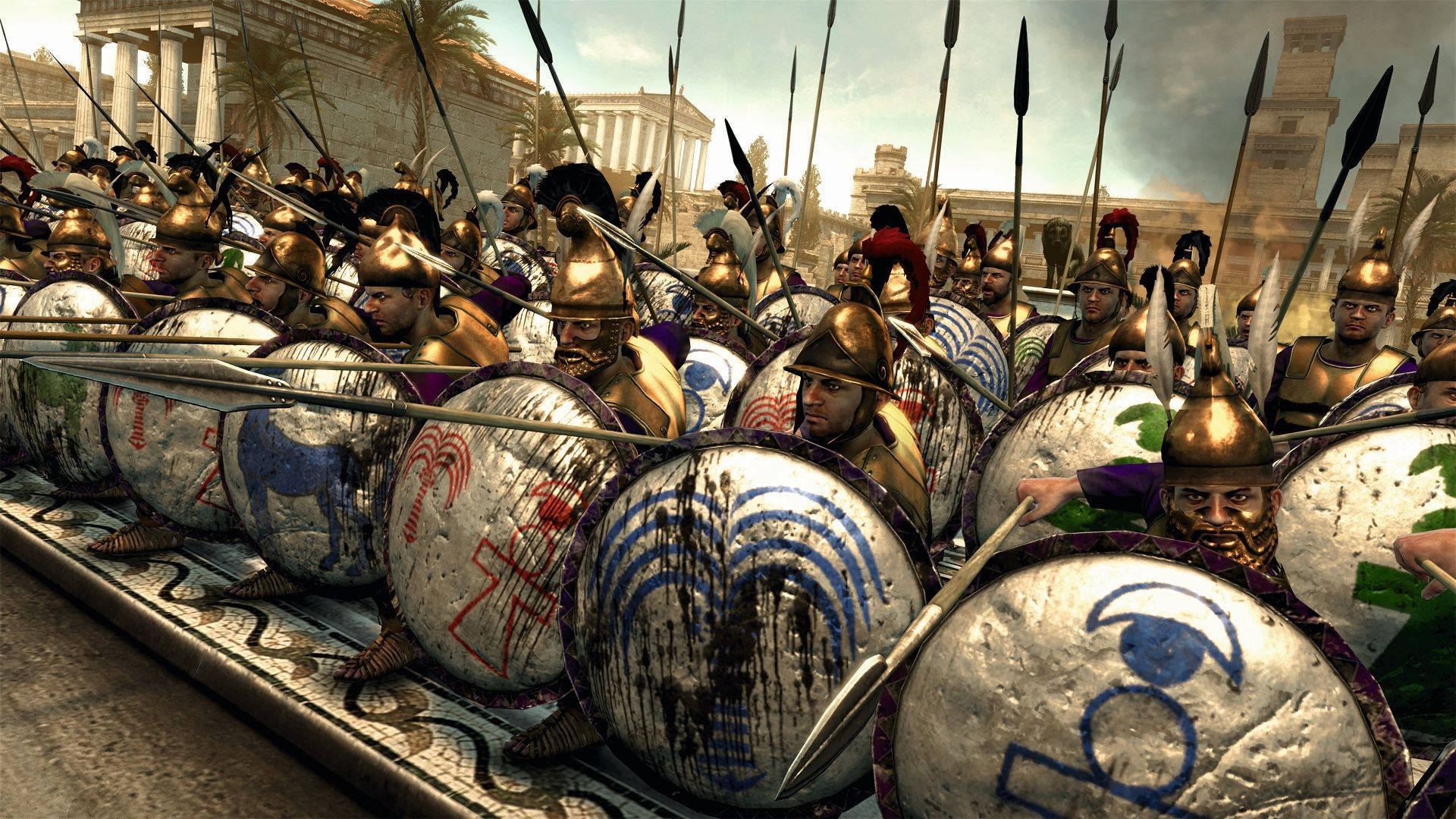 Roma 2 Soldati Cartaginesi Sfondo