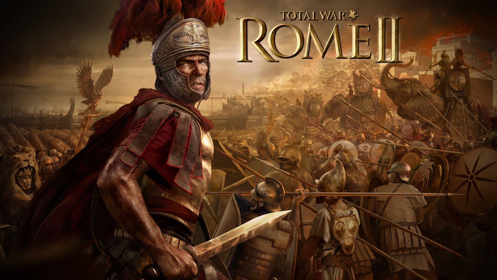 Rom2 Römischer General Julius Caesar Wallpaper