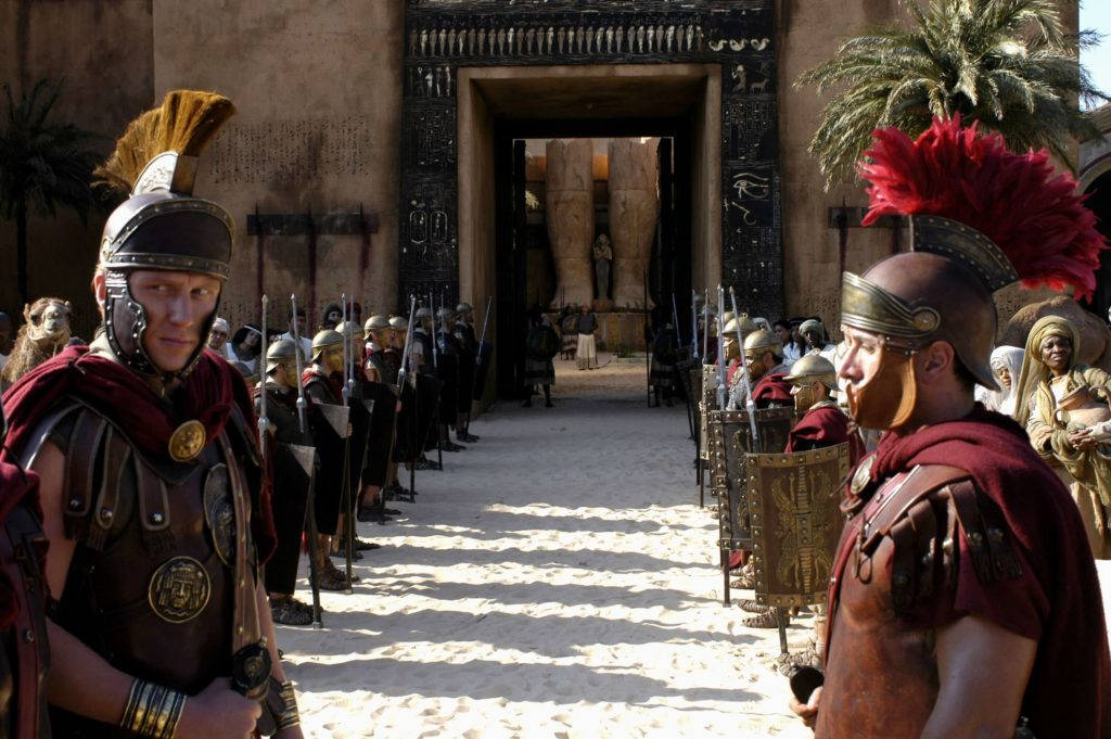 Roma 2 Gladiatori E Generali Romani Sfondo
