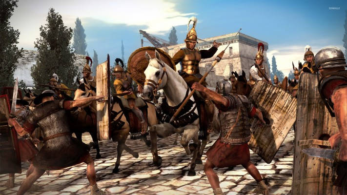 Rome 2 Total War Hellenics On Horse Wallpaper