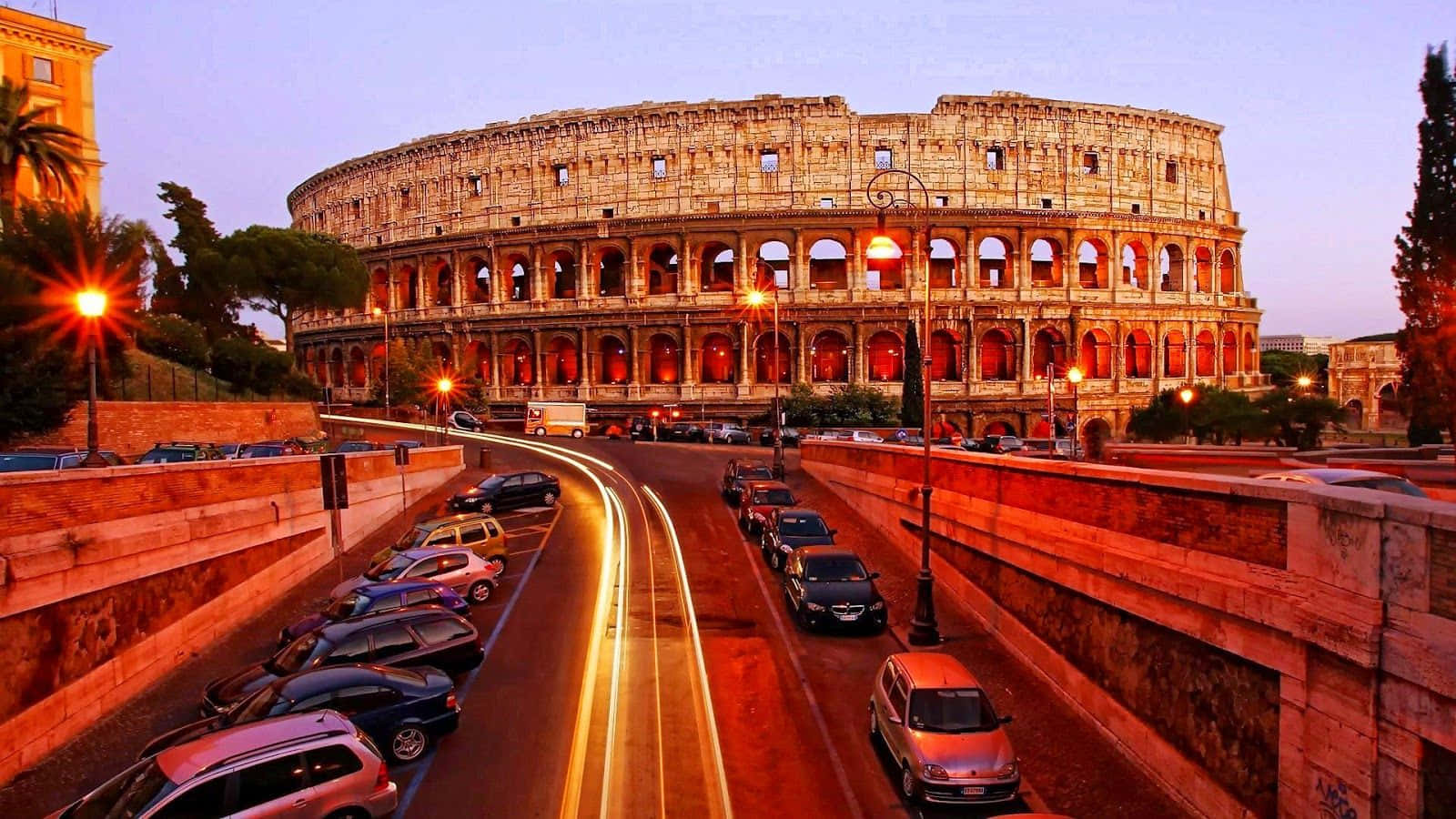 Upptäckde Historiska Underverken I Rom