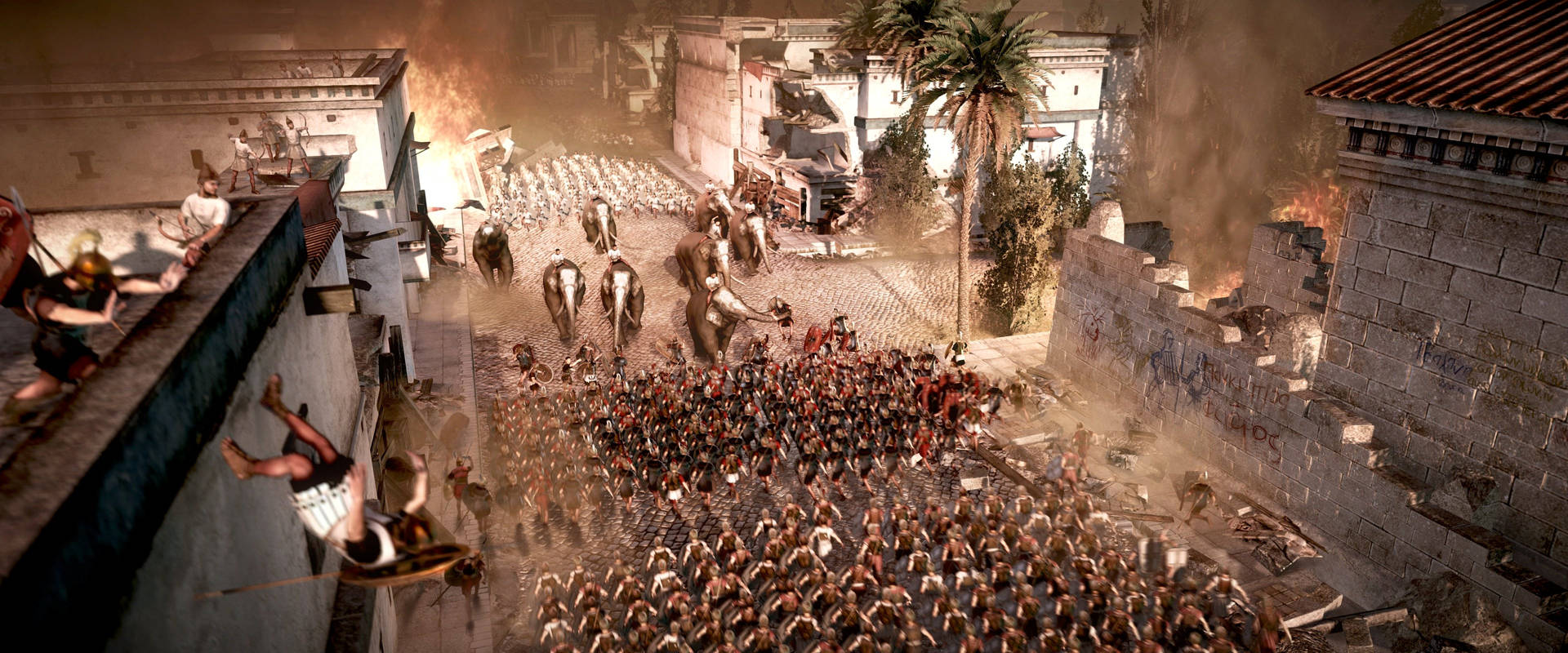 Esploral'antica Roma Con Rome Total War Sfondo