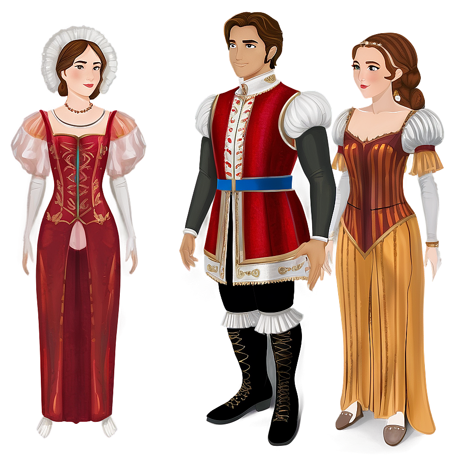 Romeo And Juliet Costume Design Png Qjo21 PNG