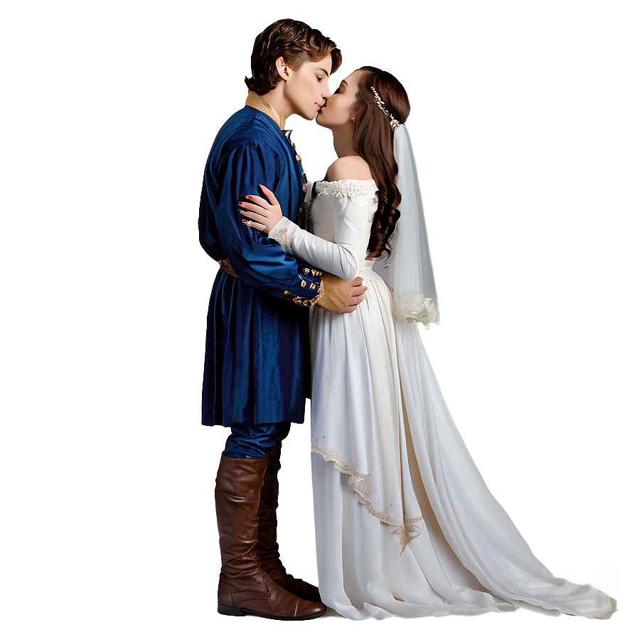 Romeo And Juliet Kiss Png Epr PNG