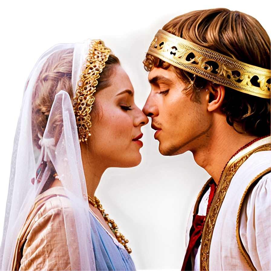 Romeo And Juliet Kiss Png Gey PNG