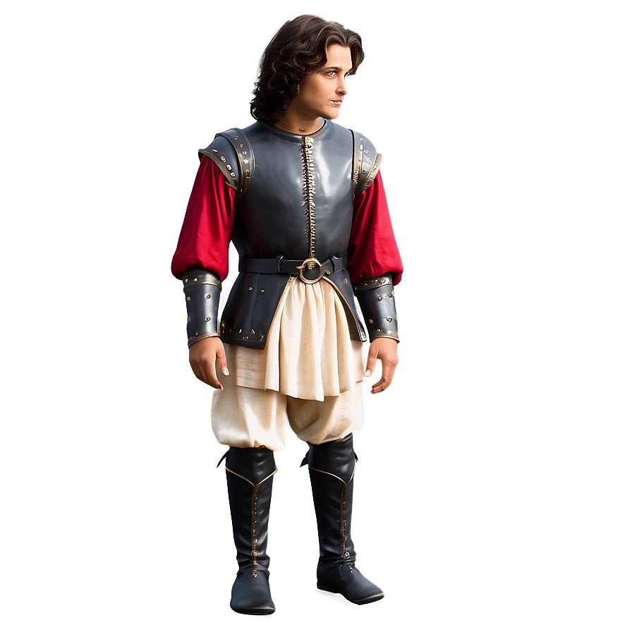 Romeo Medieval Attire Png Ttf PNG