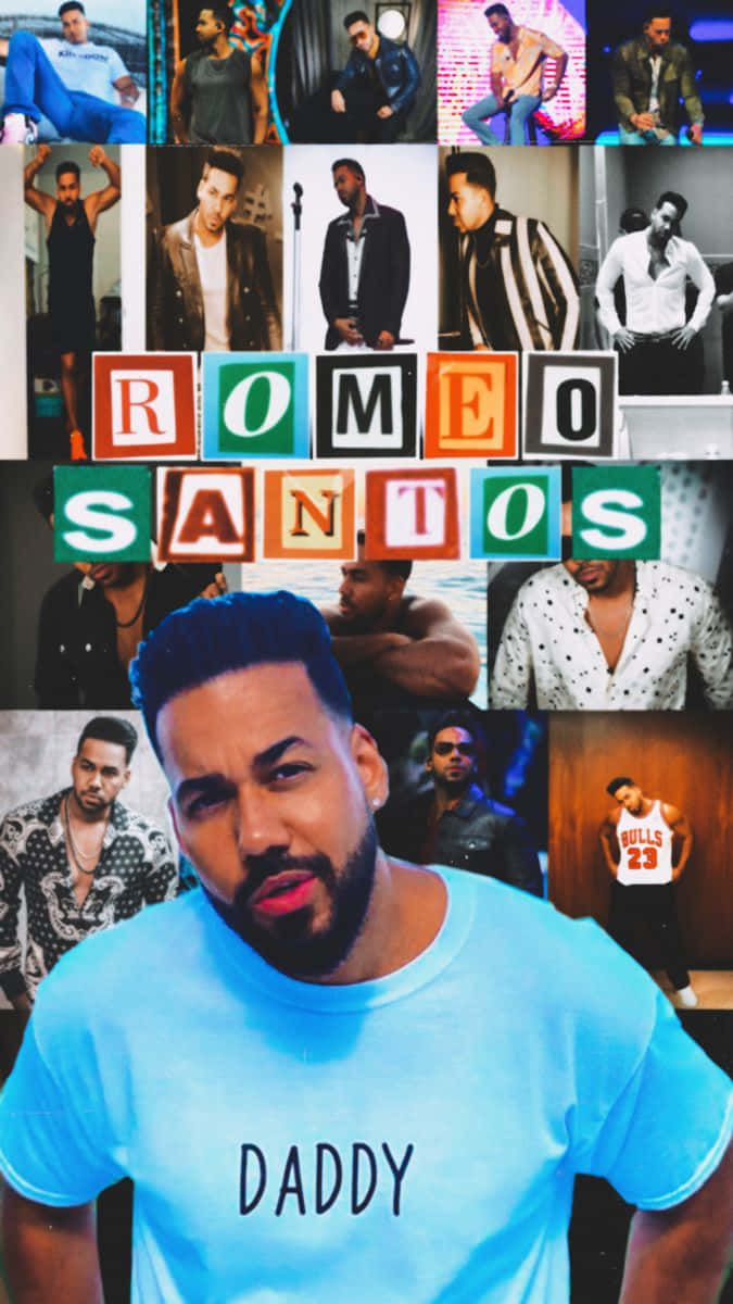 Romeo Santos Music Collage Wallpaper