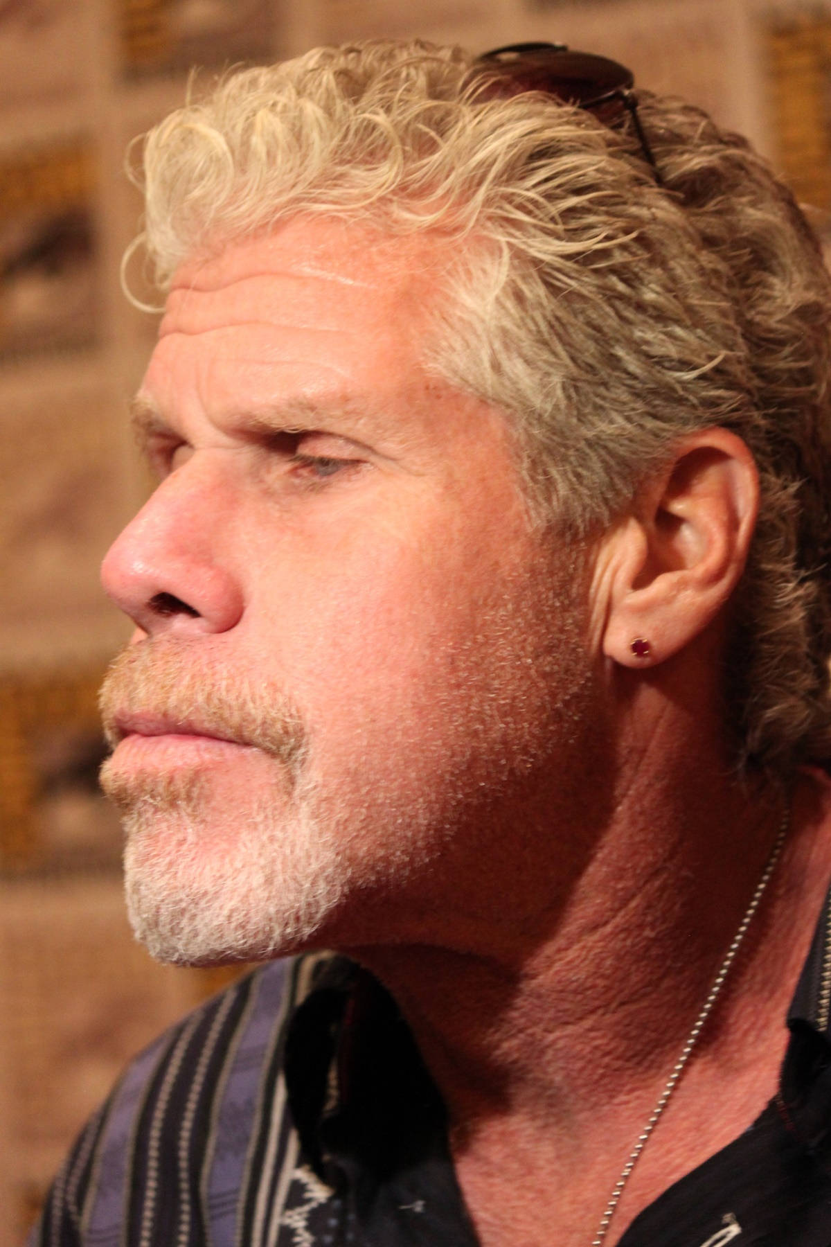 Ron Perlman Sideview Angle Wallpaper