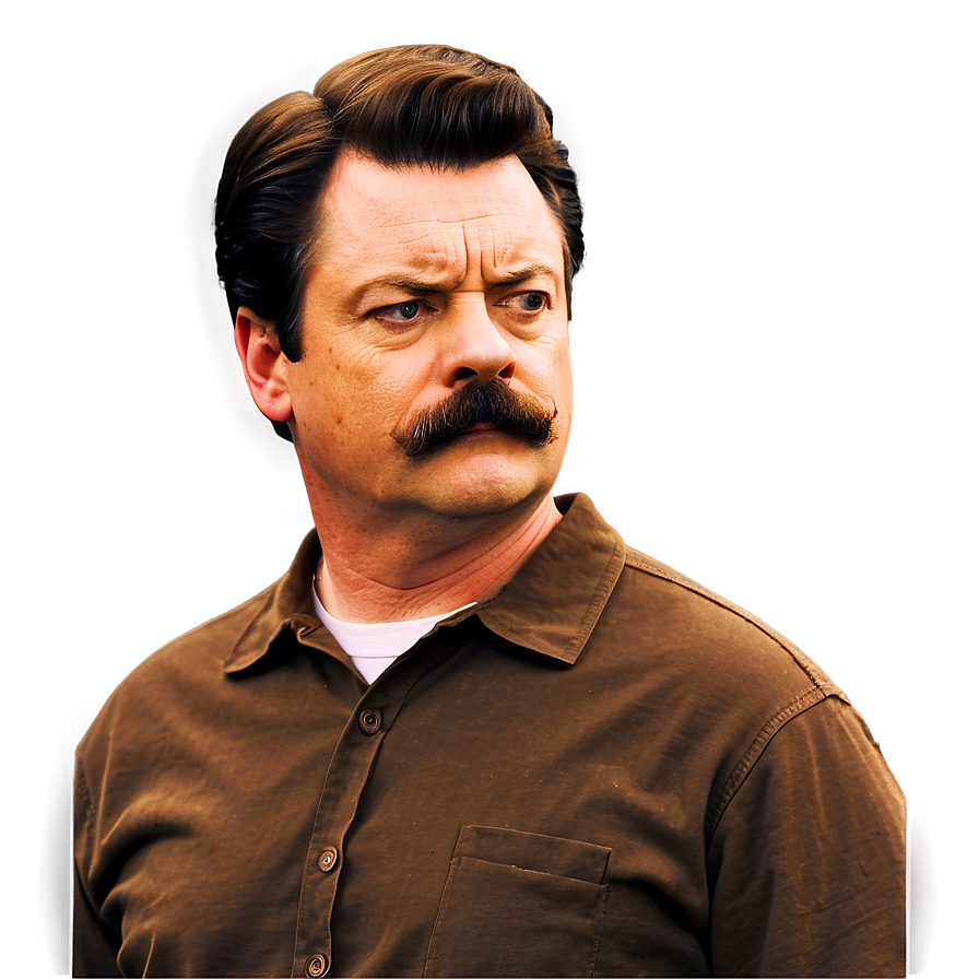 Ron Swanson A PNG