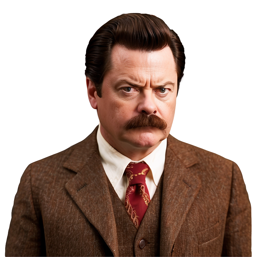 Ron Swanson Avatar Png Oqg PNG