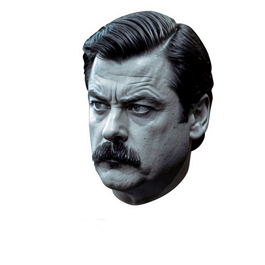 Ron Swanson B PNG