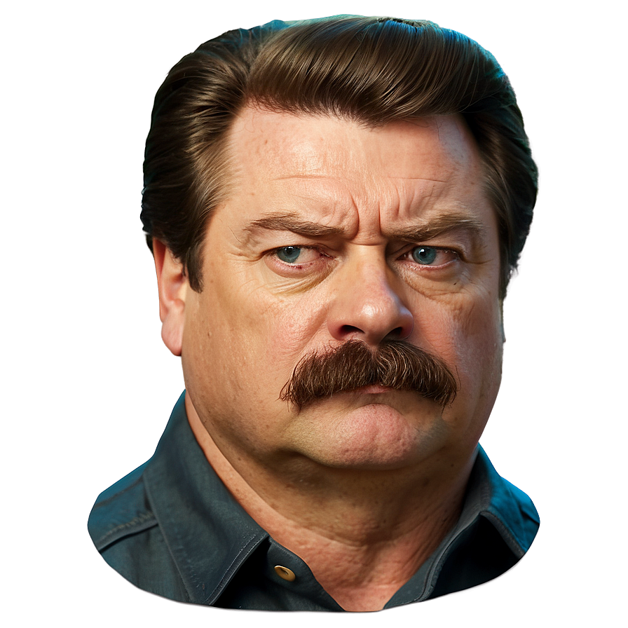 Ron Swanson Emoji Png Xoi PNG