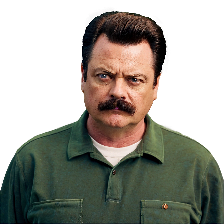 Ron Swanson Hat Png 06242024 PNG