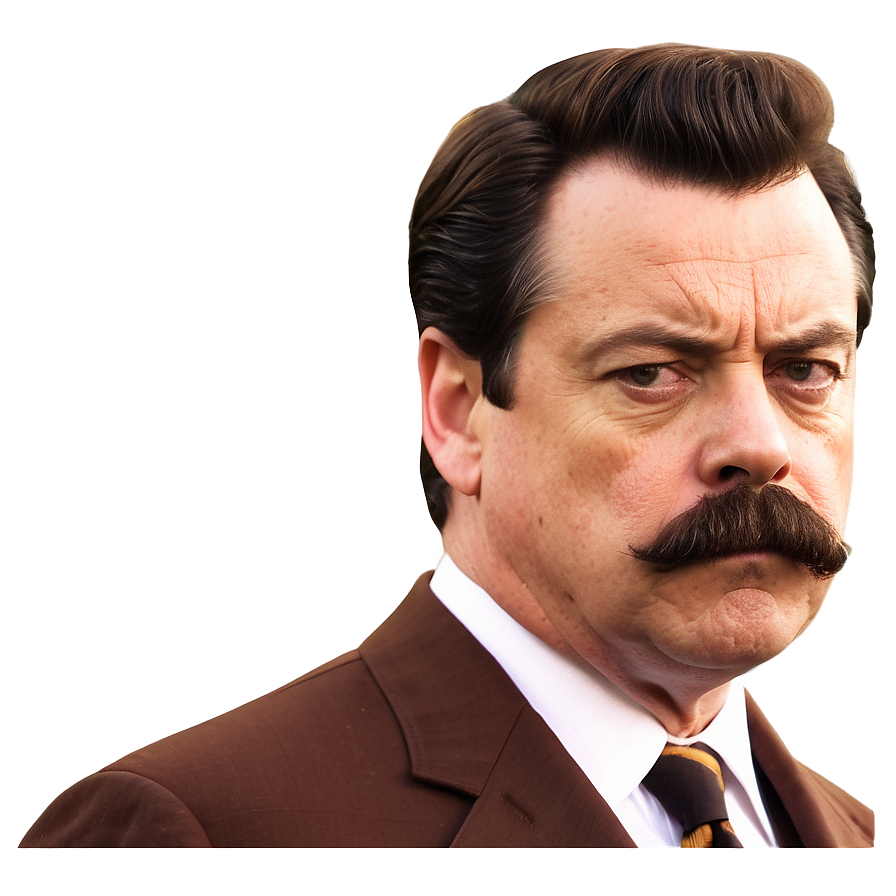 Ron Swanson Silhouette Png Ljj PNG