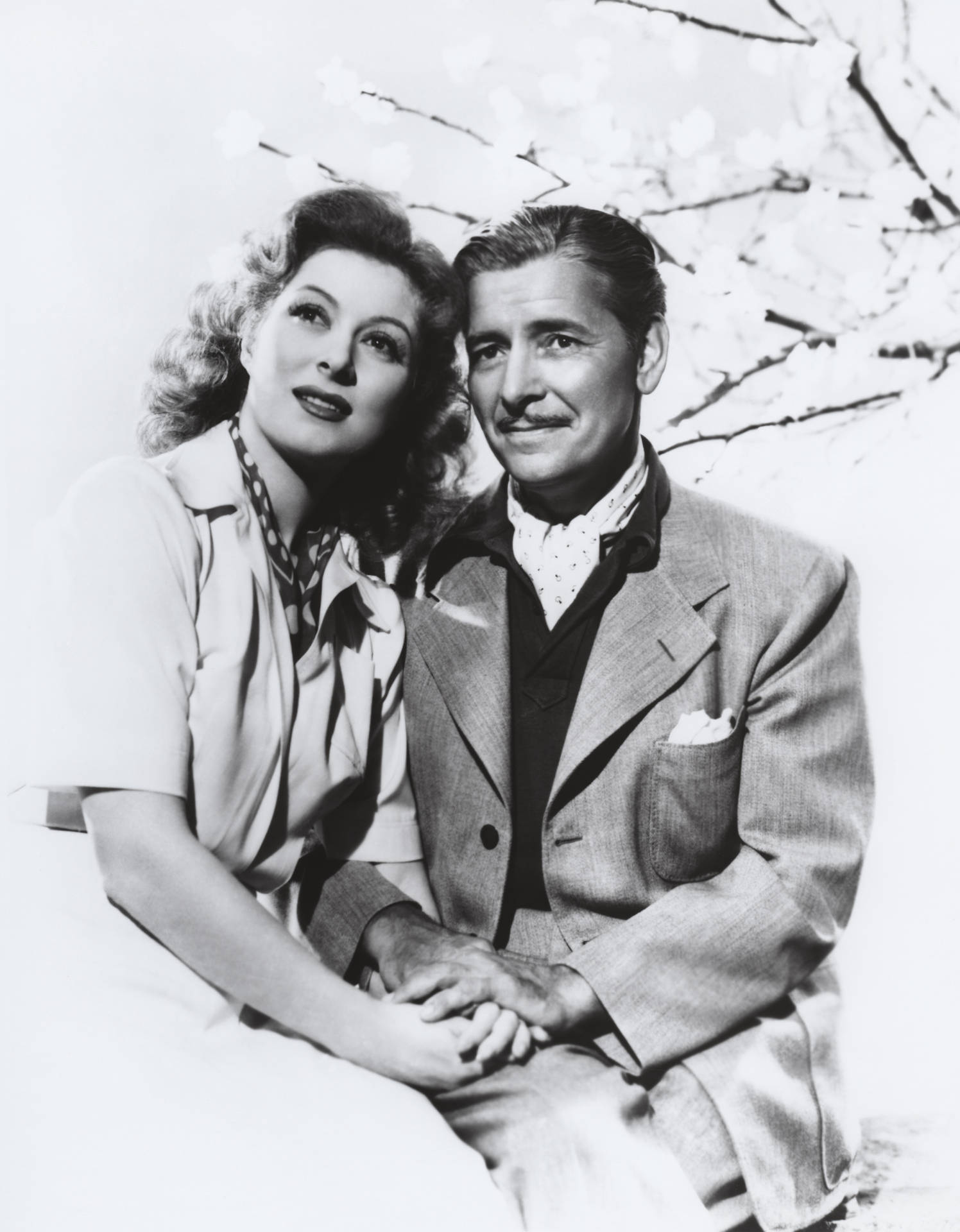 Ronaldcolman Y Greer Garson, Una Pareja Adorable. Fondo de pantalla