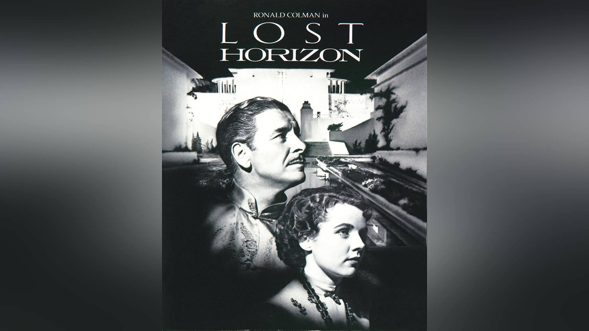 Ronald Colman Lost Horizon Poster Wallpaper