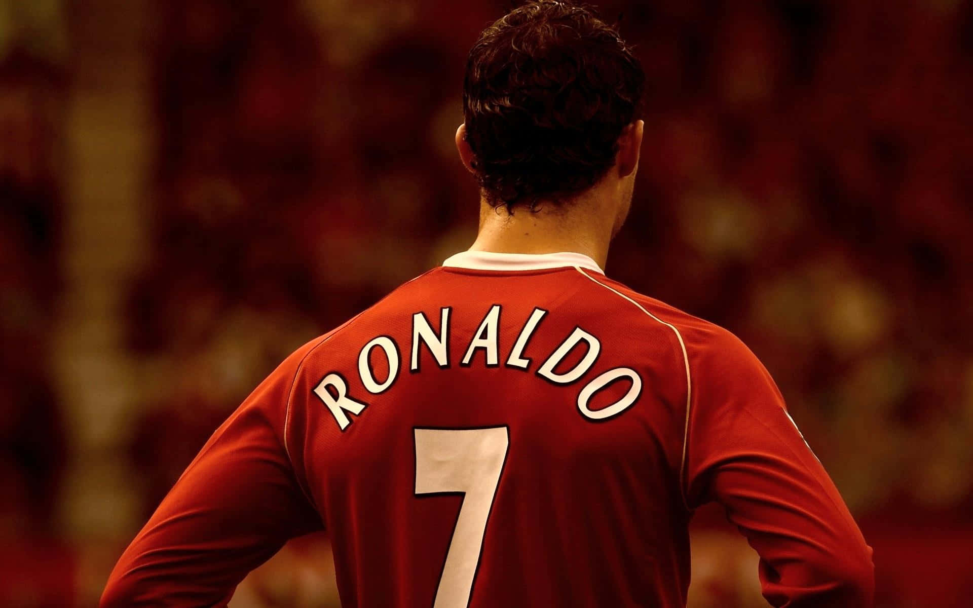 Professionelfodboldspiller Cristiano Ronaldo.