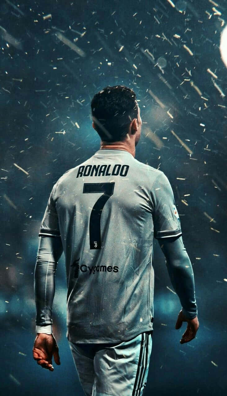 Ronaldo_ Number_7_ Jersey_ Back_ View Wallpaper