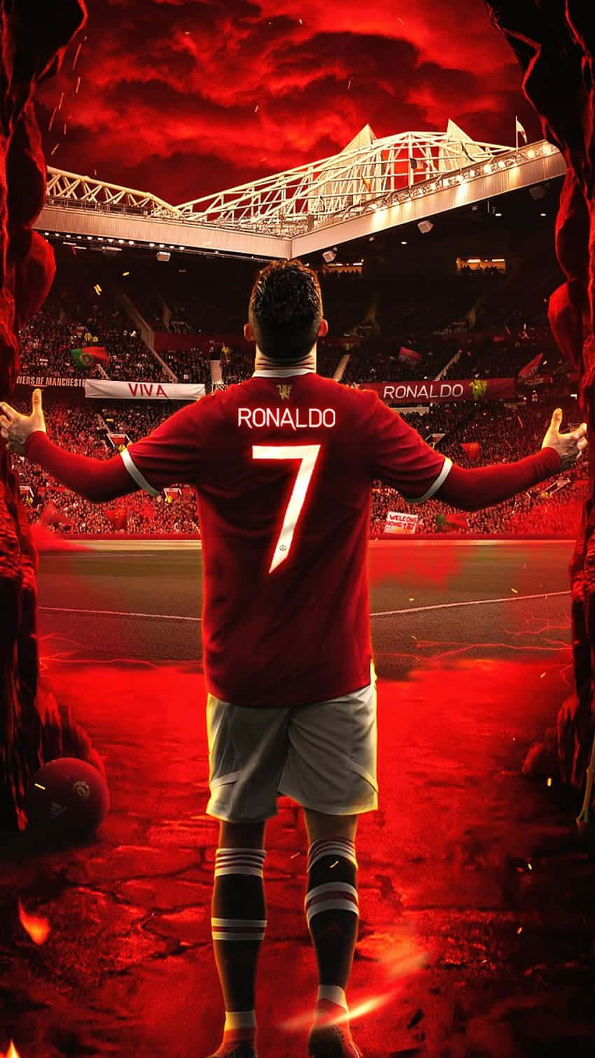 Ronaldo_ Triumphant_ Return_ Old_ Trafford Wallpaper