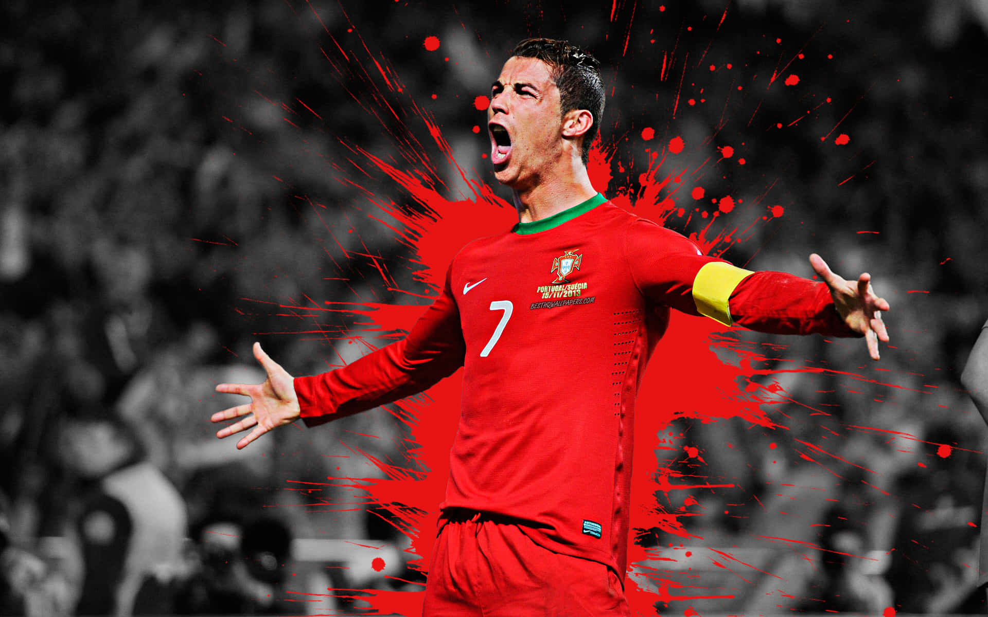 Ronaldo_ Victory_ Celebration_ Portugal Wallpaper