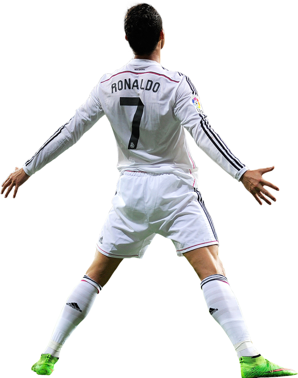 Ronaldo_ Number7_ Real Madrid PNG