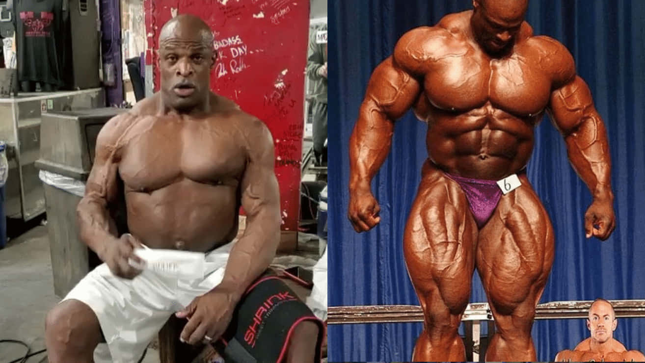 Ronnie Coleman Two Versions Wallpaper