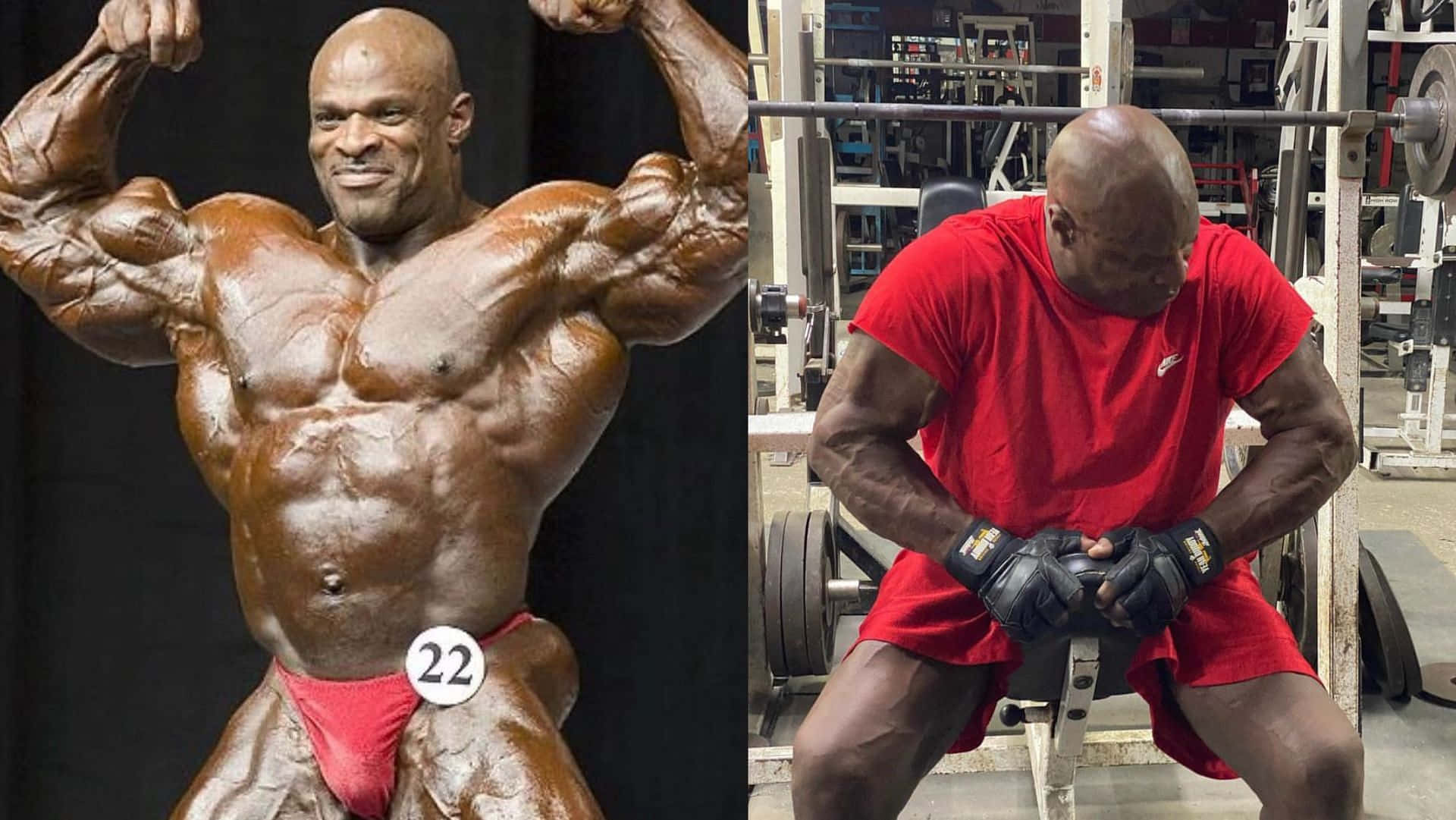 Ronnie Coleman In Red Wallpaper
