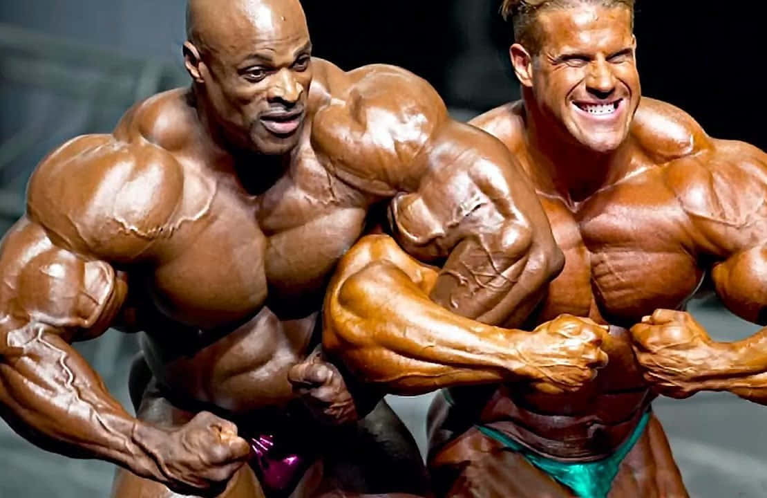 Ronnie Coleman And A Friend Wallpaper