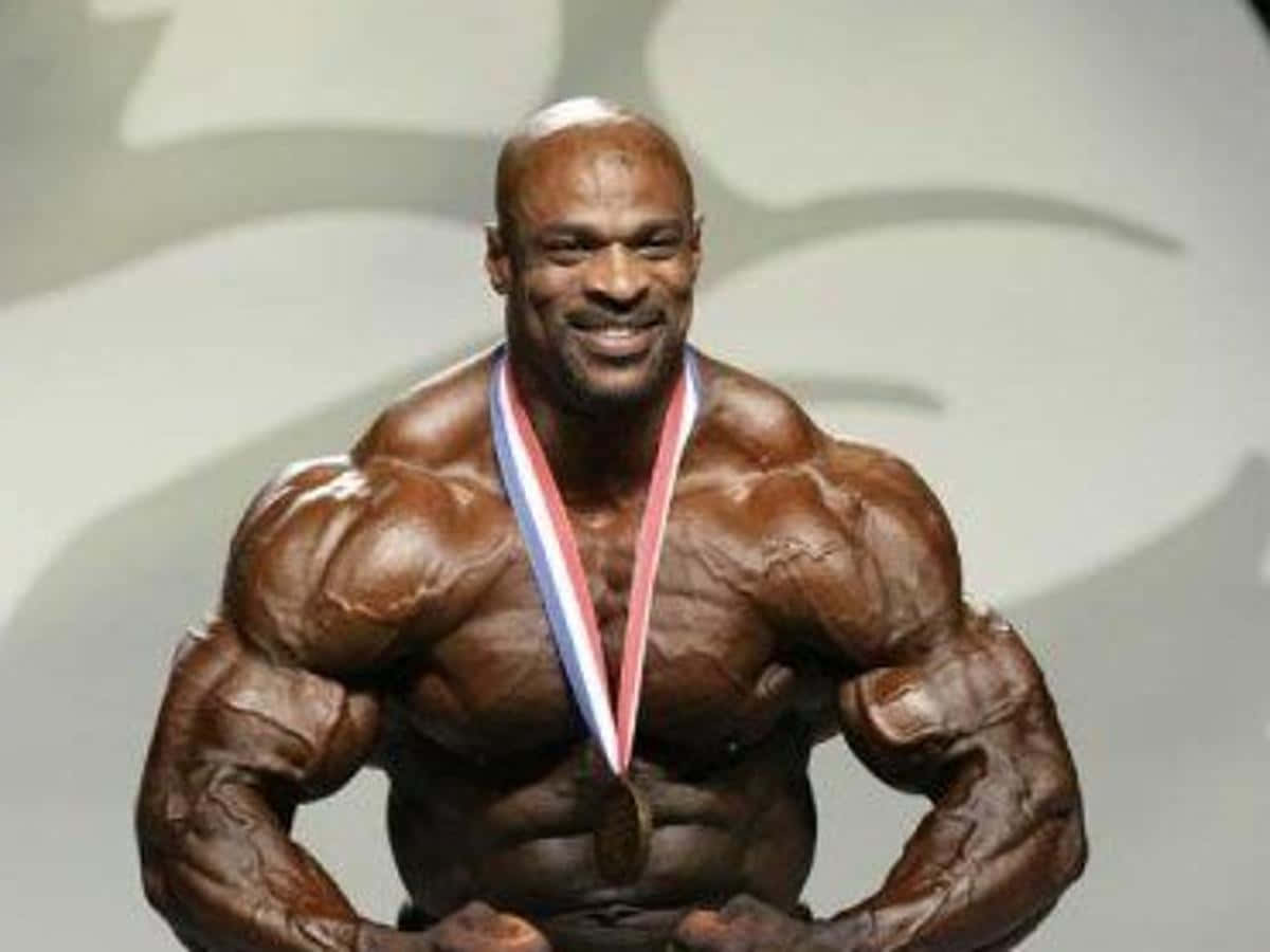 Ronnie Coleman With Medal Wallpaper