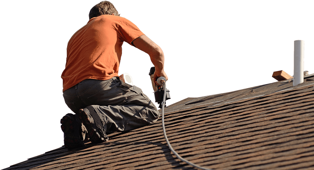 Download Roofer Installing Shingles | Wallpapers.com