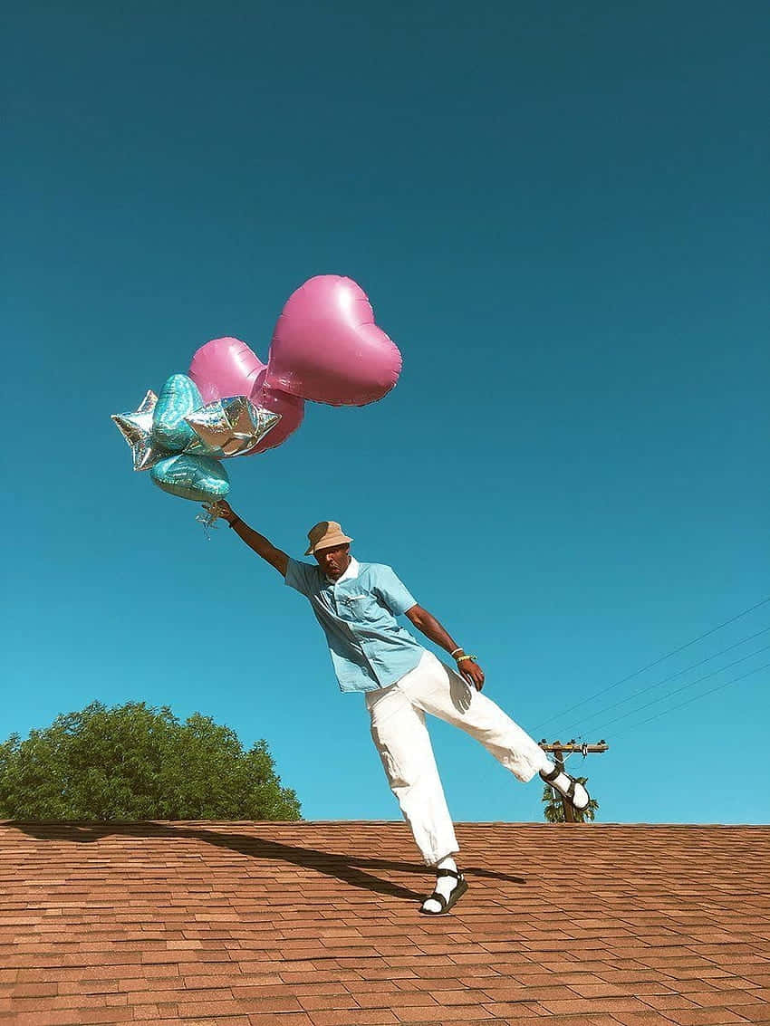 Rooftop Balloon Dance Tyler The Creator Aesthetic Wallpaper