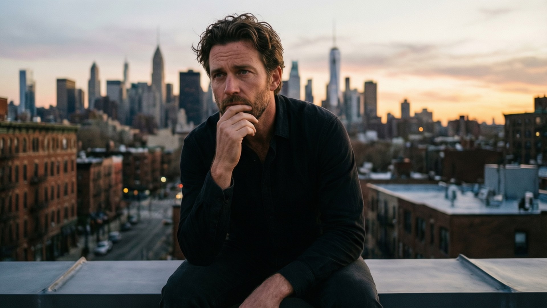 Rooftop Contemplation