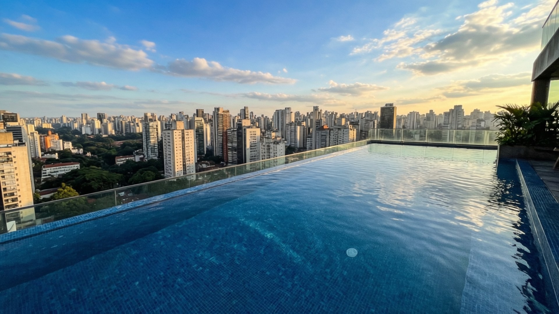 Tagterrasse Infinity Pool Wallpapers