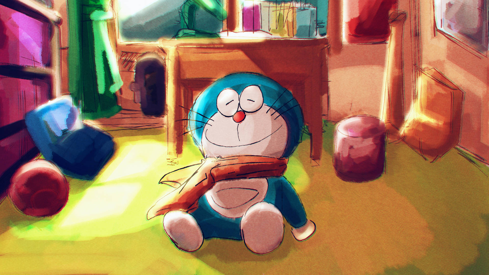 Room Doraemon 4k