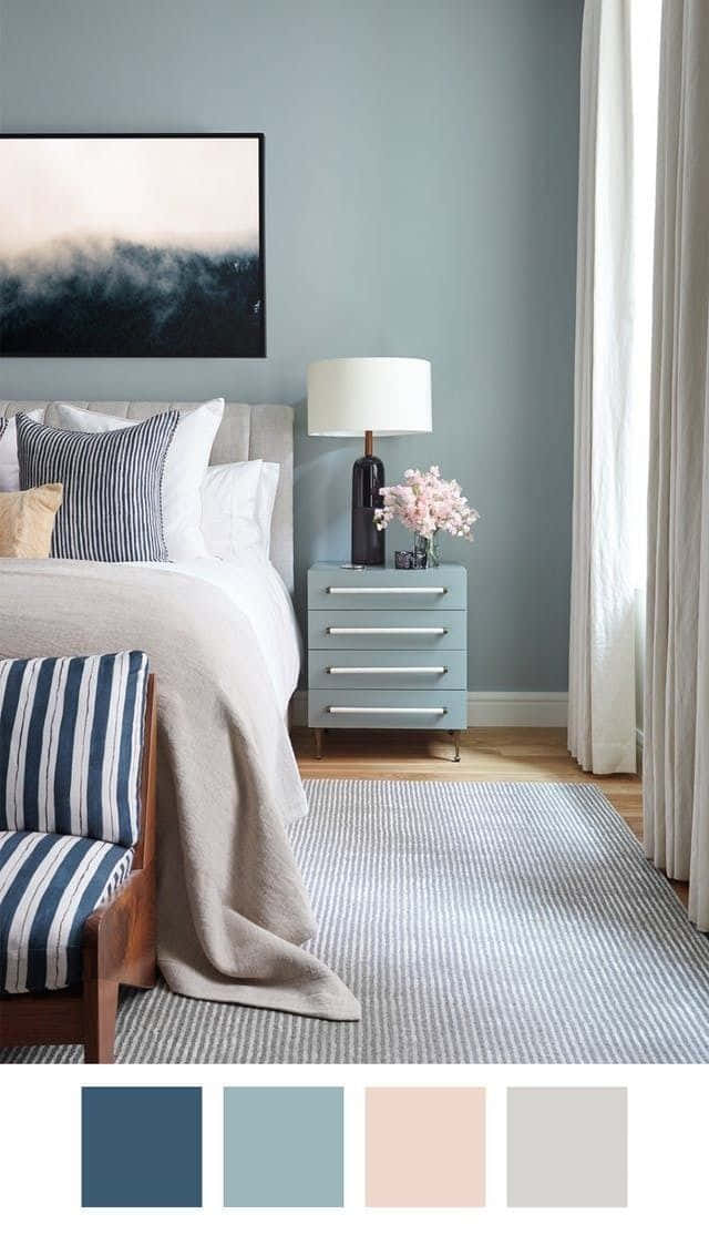 A Simple Yet Homely Bedroom