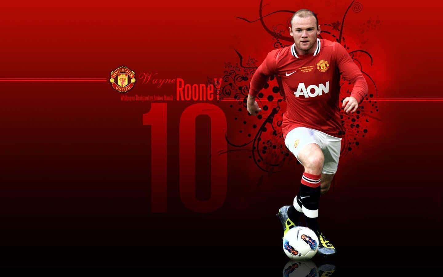 Immaginedi Wayne Rooney Con Il Numero 10