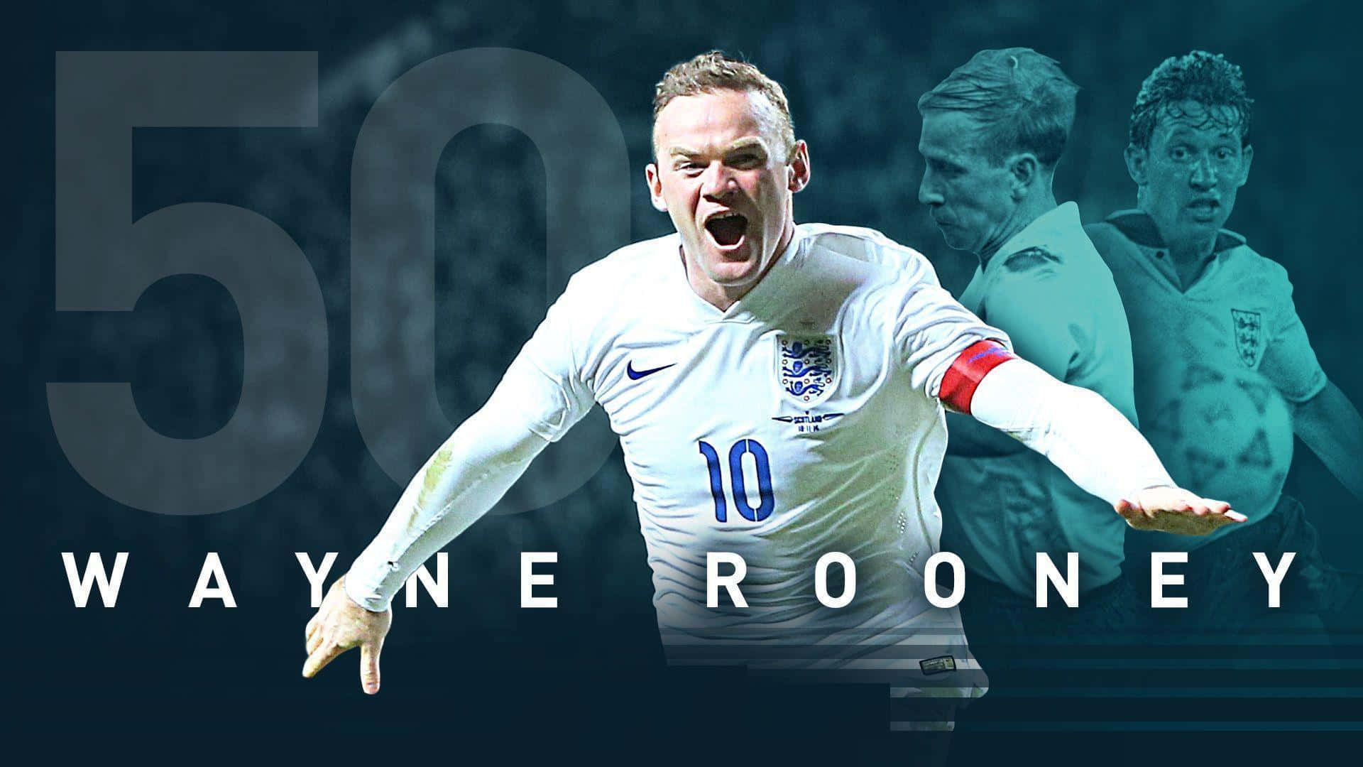 Wayne Rooney White Nike Shirt Picture