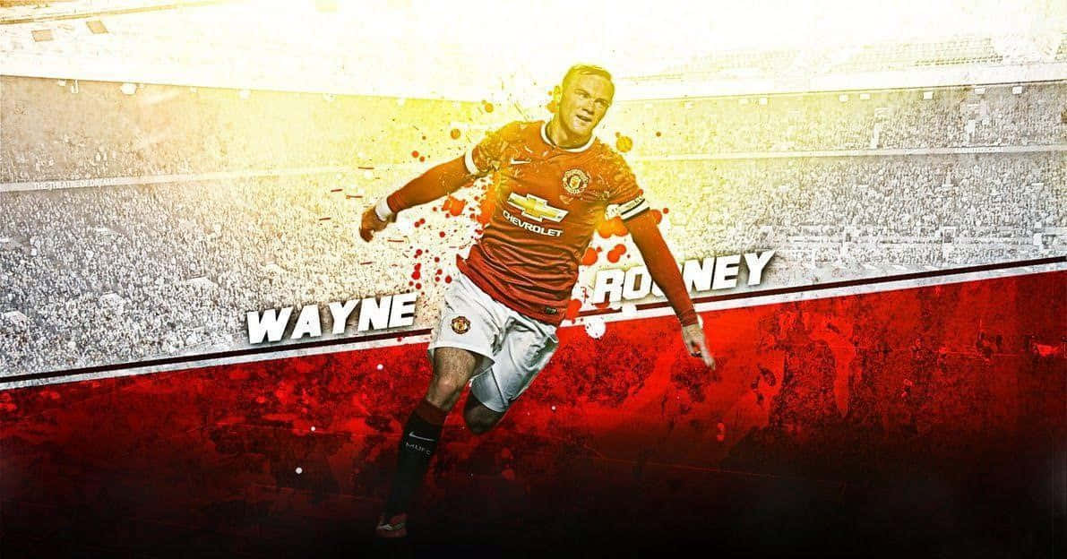 Wayne Rooney Dark Red Picture