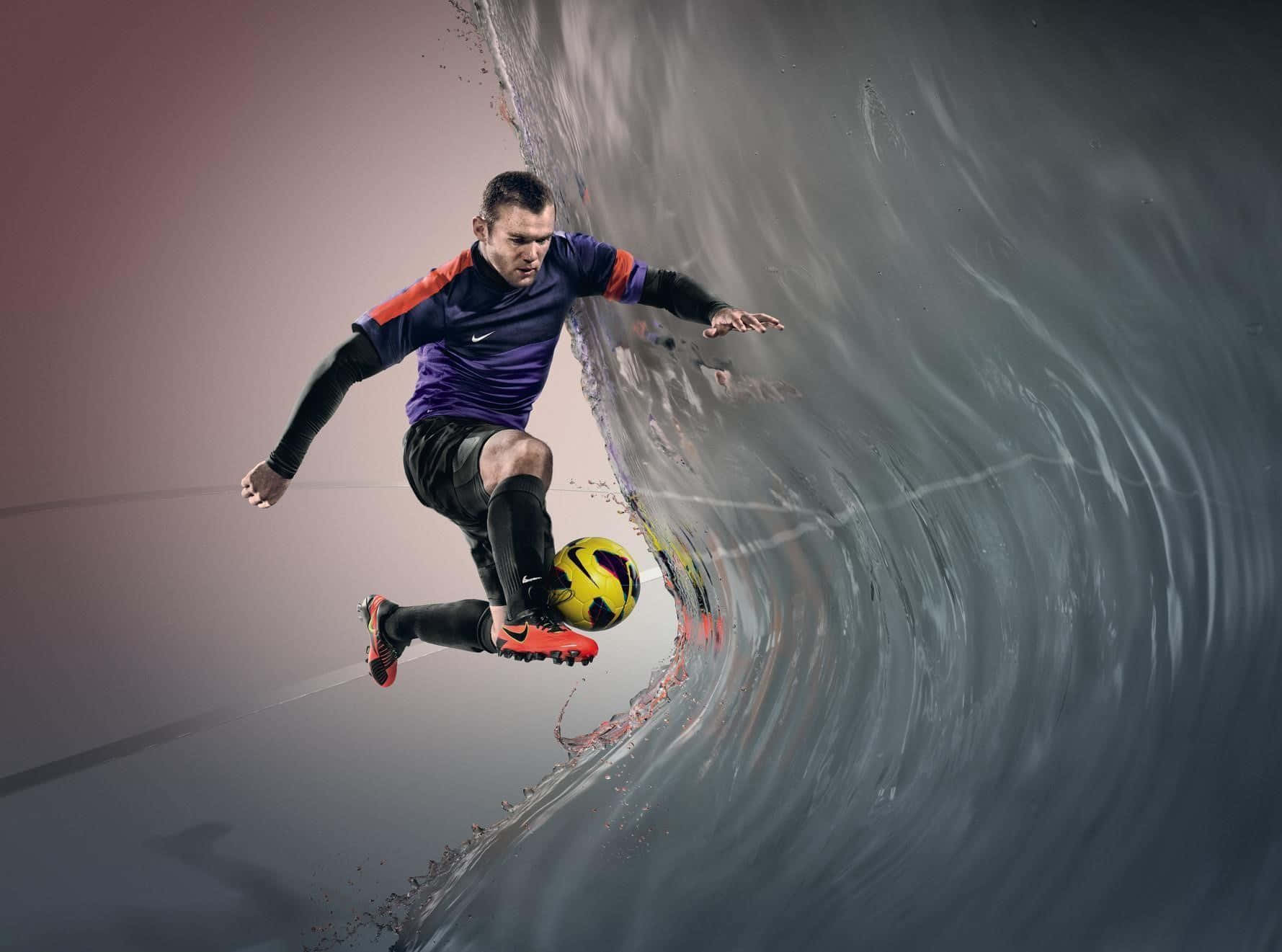 Immaginedi Wayne Rooney Che Indossa Nike.