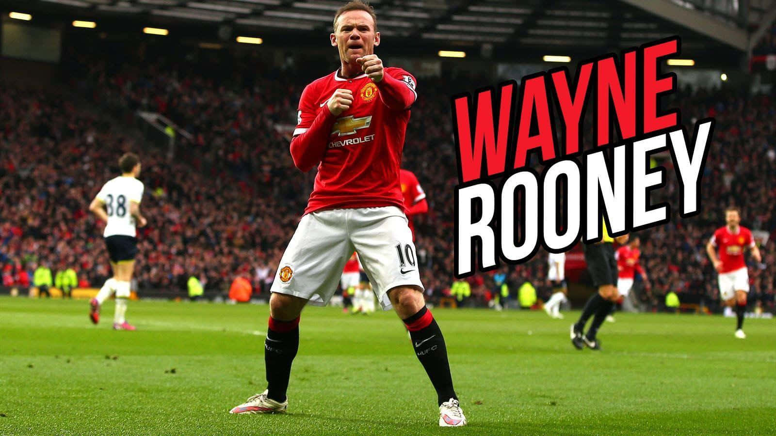 Immaginedi Wayne Rooney Nello Stadio